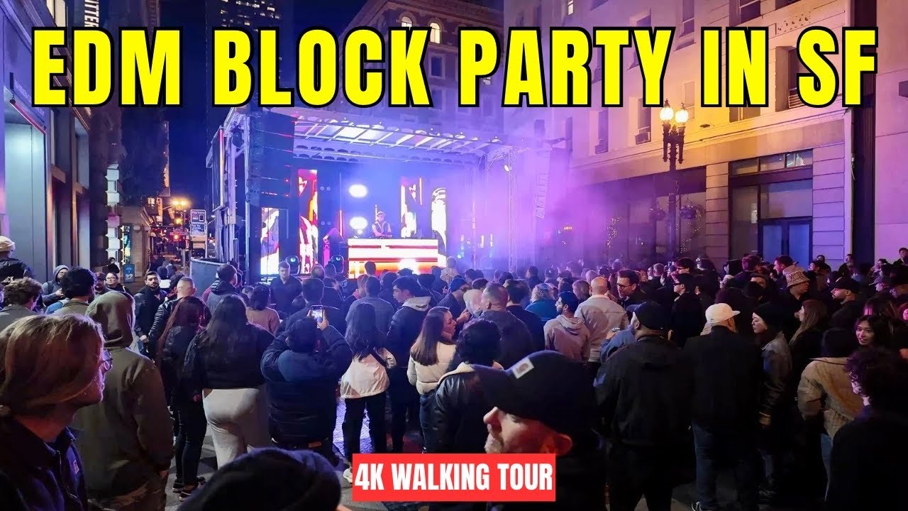 SF Block Party On Ellis Street | San Francisco Nightlife