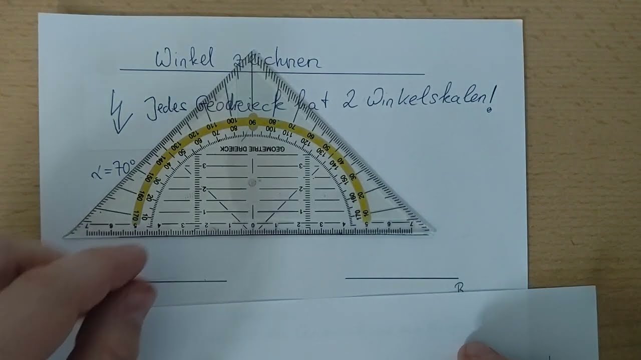 Winkel zeichnen