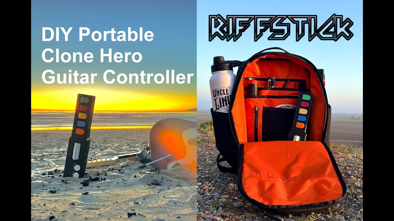 DIY CloneHero Controller: Riffstick Open Source Assembly & Wiring Instructions