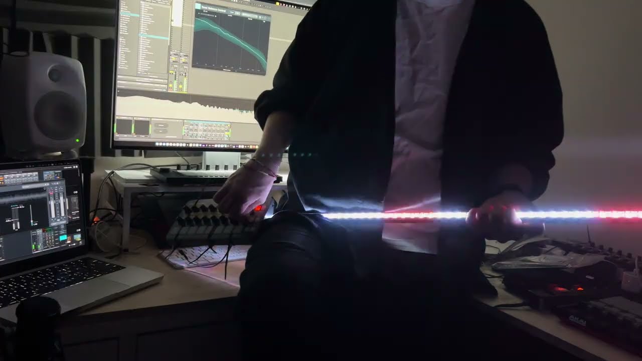 【prototypes】MIDI LED NOISE INSTRUMENTS by Taito Otani