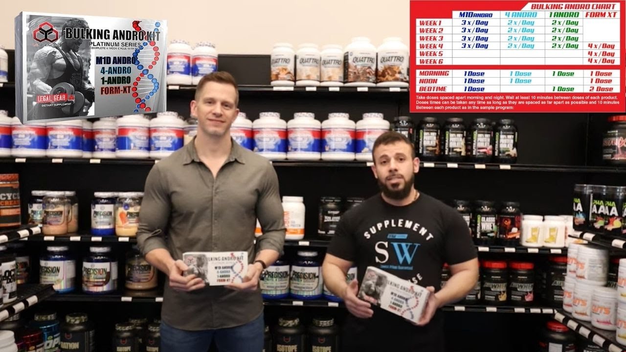 LG Science Bulking Andro Kit Platinum Series | How to Use the Bulking Andro Kit