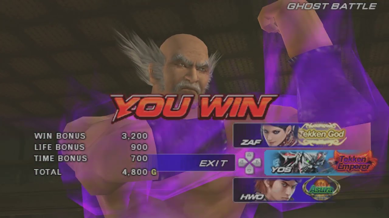Tekken 6 Ghost Battle Heihachi to Dragon Lord