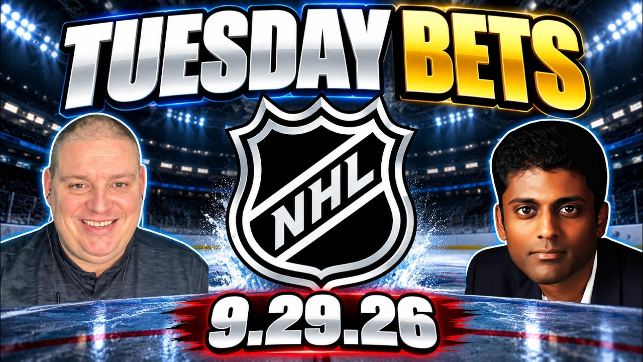 Tuesday NHL Rundown Picks - 9/29/26 l Craig Trapp & Indian Cowboy NHL Betting Picks & Predictions