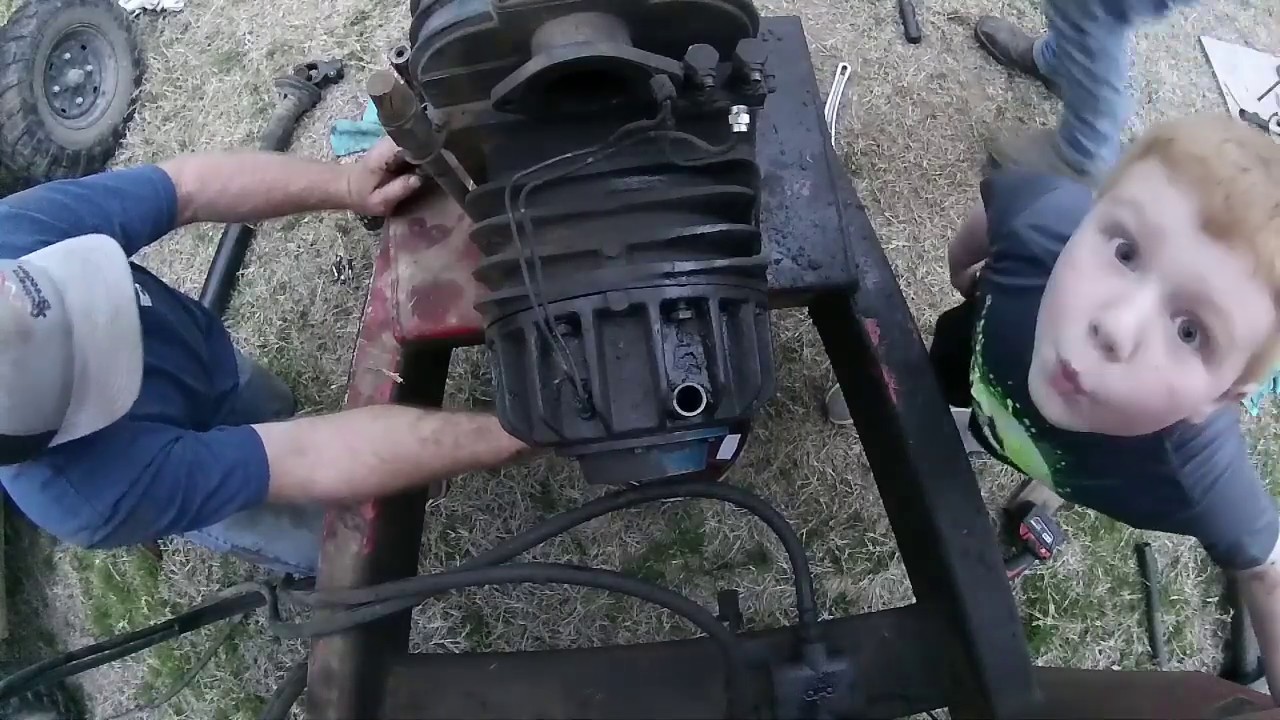 Part 2 of vacuum pump rebuild