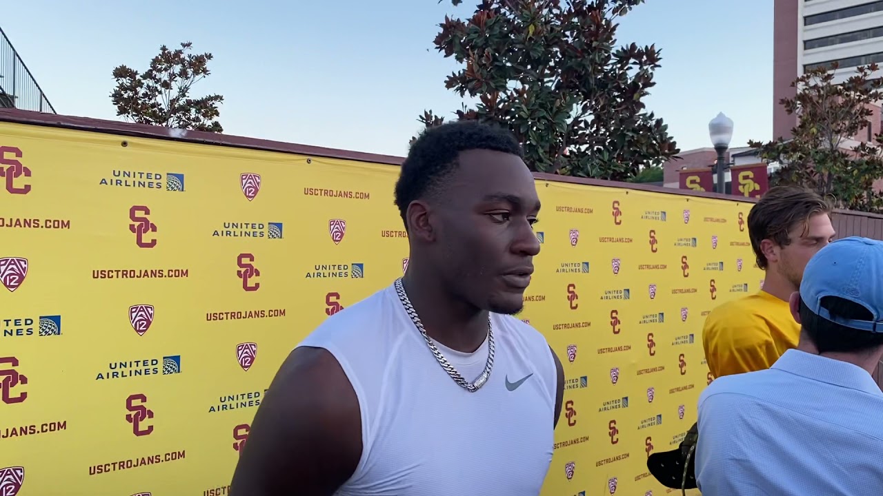 USC WR/TE Michael Trigg 10/5/21