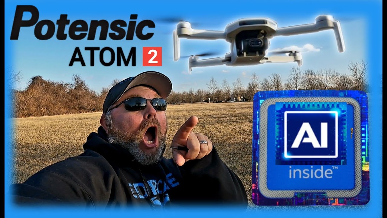 Potensic Atom 2 — ПОТРЯСАЮЩИЙ дрон с ИИ 4K по отличной цене! Полный обзор полёта, трек с ИИ/быстр...