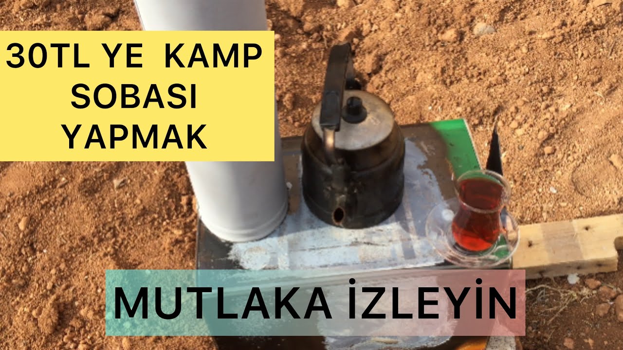 Kamp sobası yapmak #doğa #Kampateşi #keşfet