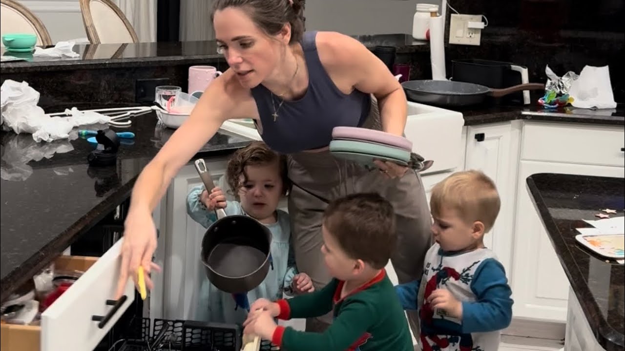 Nighttime Solo Parenting Triplet Toddlers