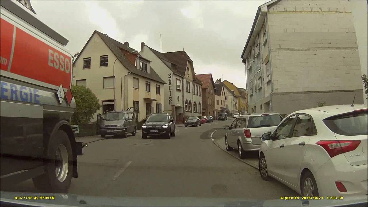 Ortsdurchfahrt im Odenwald/ERB: Oberzent/Beerfelden (NO rein, West raus)