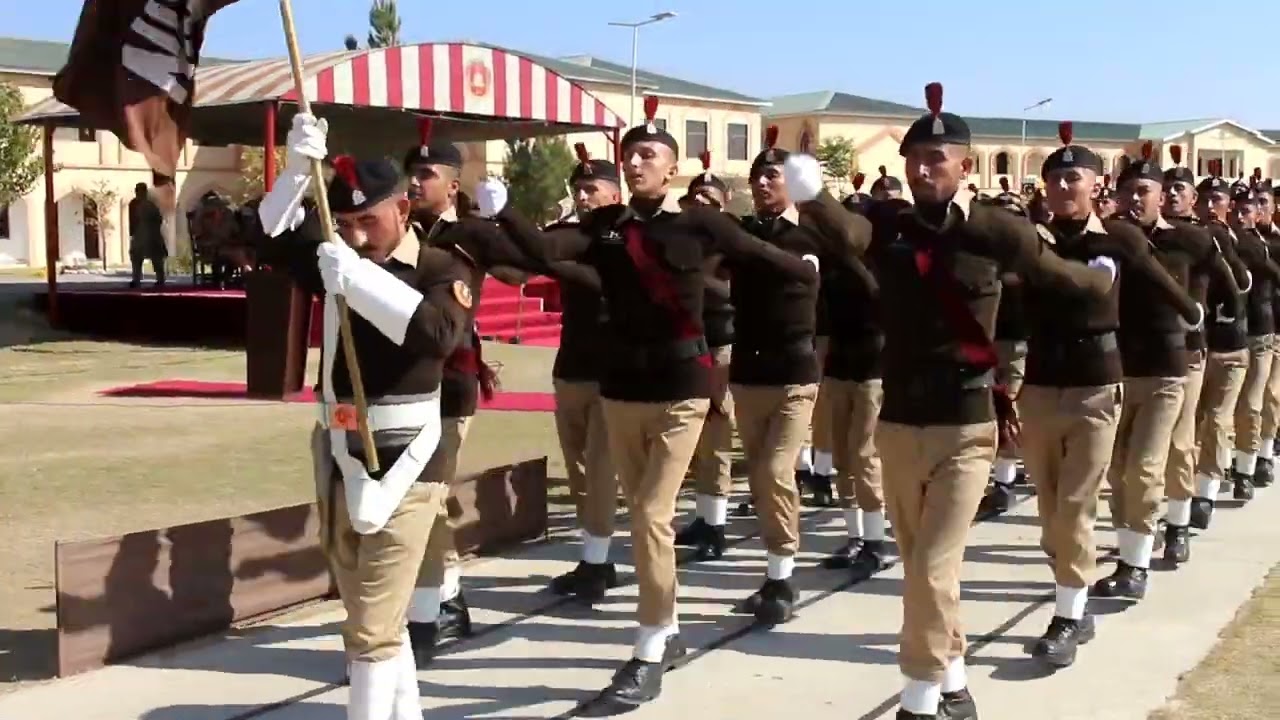 Inter house drill competition,Cadet College Wana.