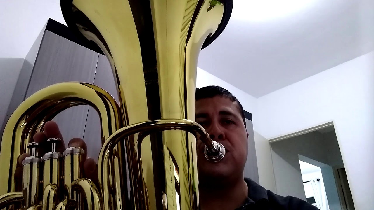 Hino 42 - Ó minha alma, por que te abates? - Tuba e teclado com Matheus Constantino