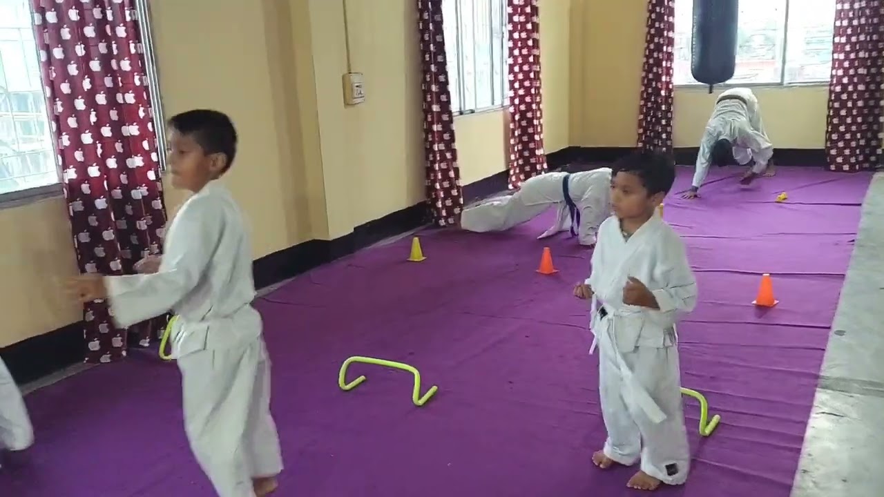 Training at Rising Warrior Academy. Sivasagar Assam