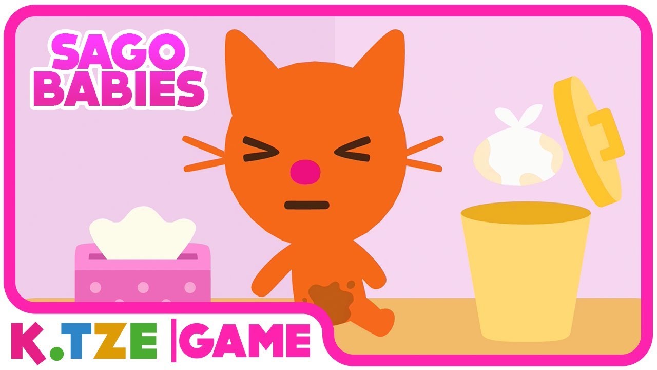Sago Mini Babies 🐱 Apps für Kleinkinder | Katze Jinja