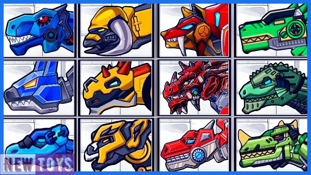 GAME LẮP RÁP DINO ROBOT - KHỦNG LONG BẠO CHÚA | NEWTOYSTV #41