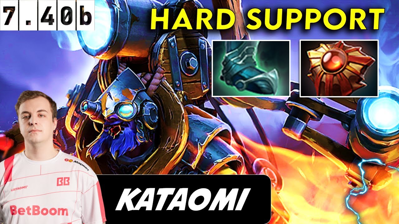 Kataomi` Tinker Hard Support - Dota 2 patch 7.40b Pro Player Full Gameplay
