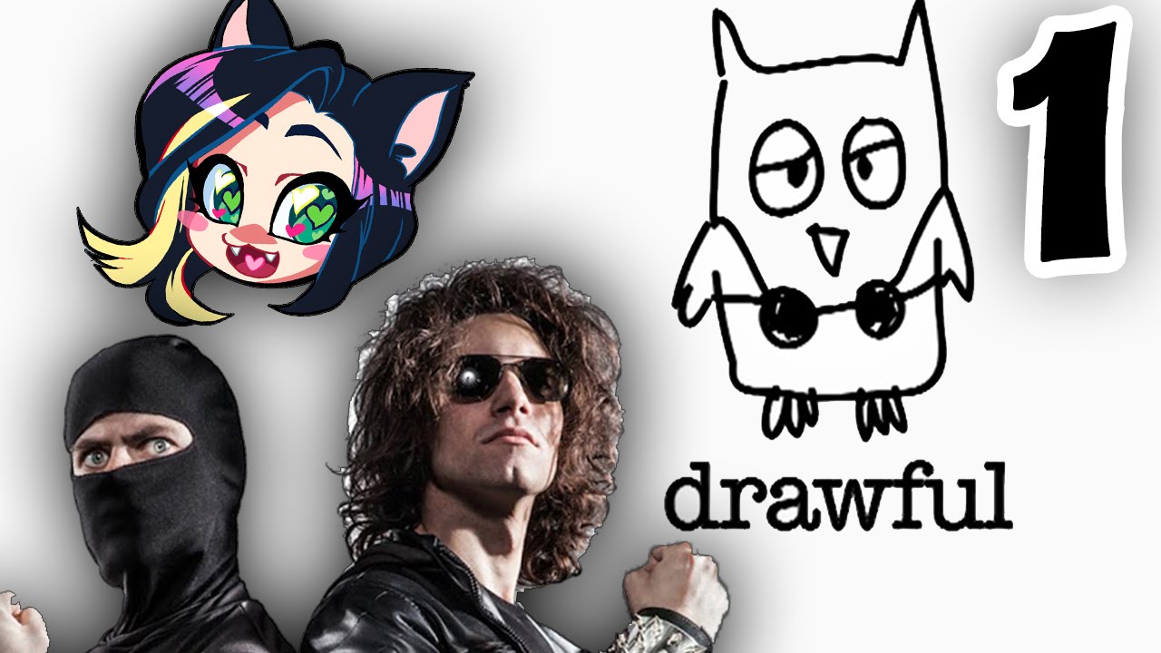 ►Drawful►HOT GARBAGE ► With Ninja Sex Party! ► PART 1 - Kitty Kat Gaming