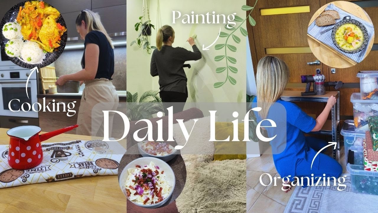 Daily Life with Small Kids🏡| Housewife inTHEmiddle of Homemaking | Shopping🛒| Cooking🍳| Organizing