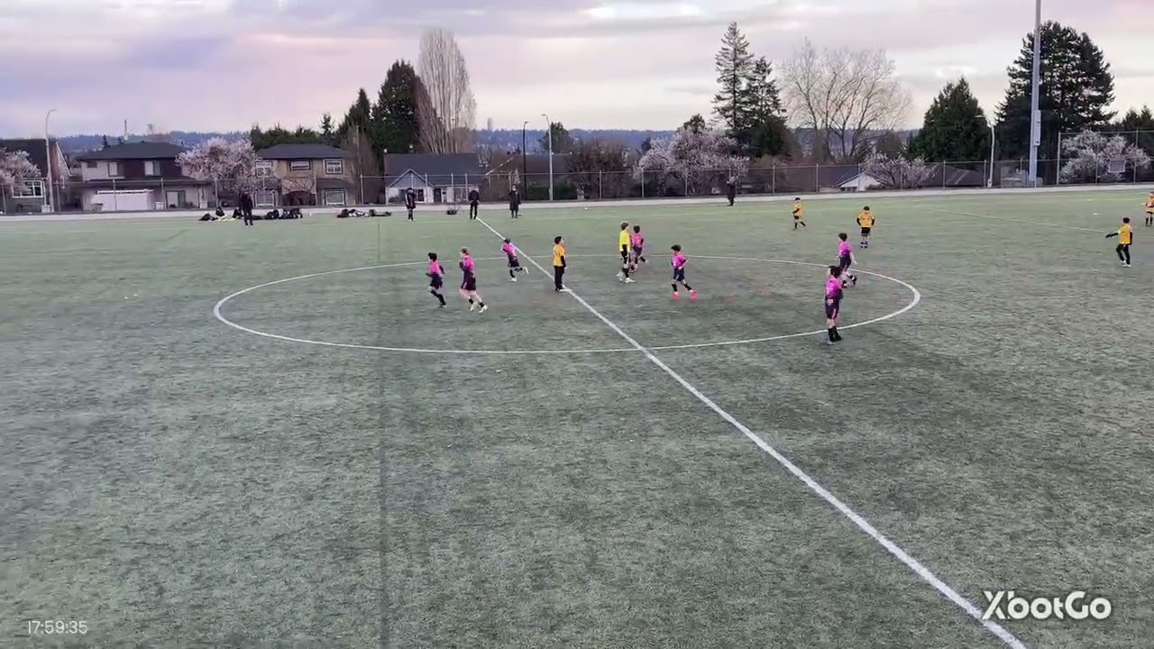 Sunday, March 8th Sparkle FC  vs Audi U12b Alejo