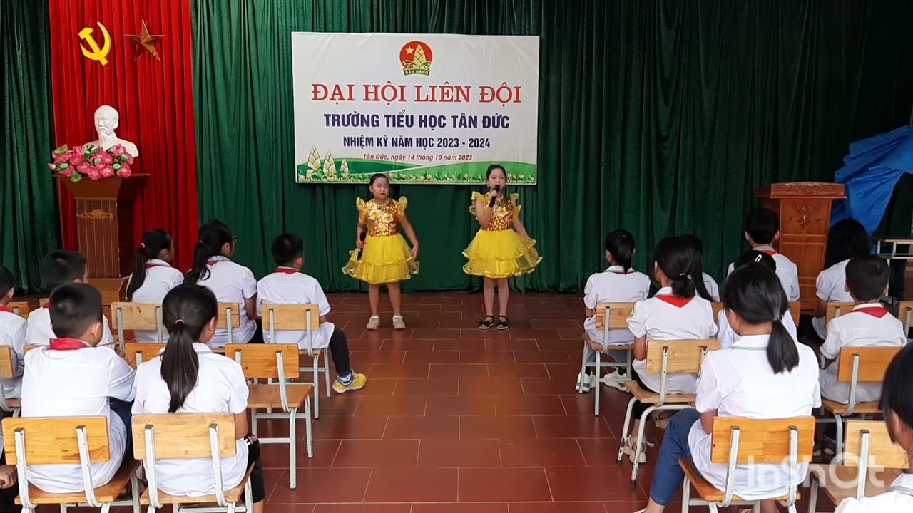 VĂN NGHỆ Đại Hội Liên Đội - Trường Tiểu học Tân Đức-Phú Bình-Thái Nguyên nhiệm kỳ năm học 2023-2024
