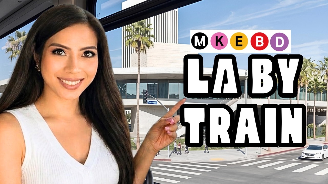 I Tried LA Metro Instead of Taxis from LAX🚊New Metro D Line Worth it?