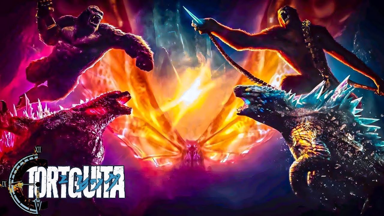 Deuses de Ragnarok REACT- Godzilla vs Kong| novo império (Papryus da batata)