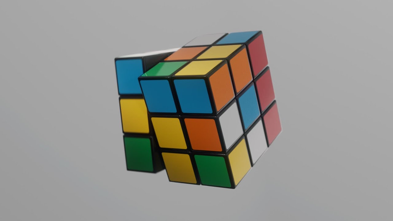 Анимация кубика Рубика C4D — Учебное пособие по Cinema 4D (бесплатный проект)