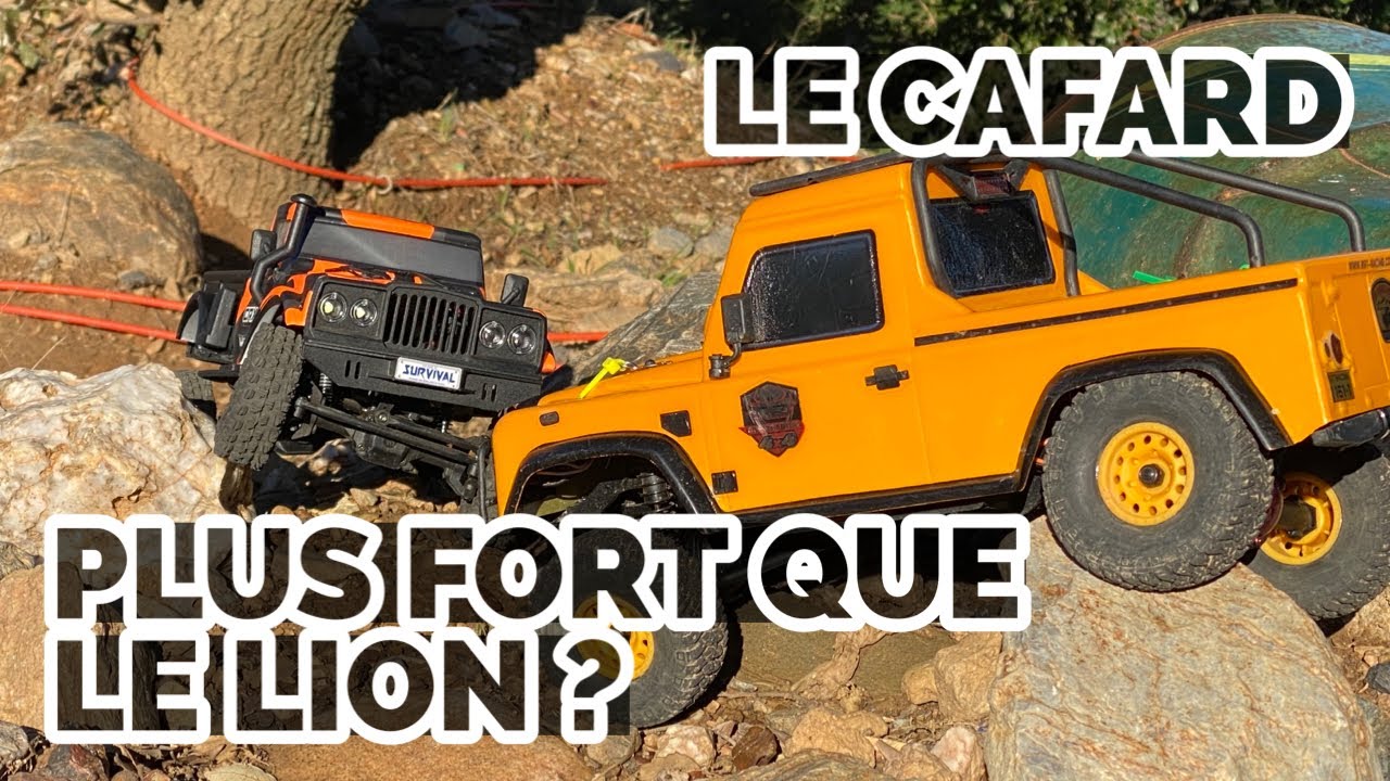 TEST - 1/16 RGT 136161 (FTX Outback Ranger) sur piste crawler&hellip; 1/10 !
