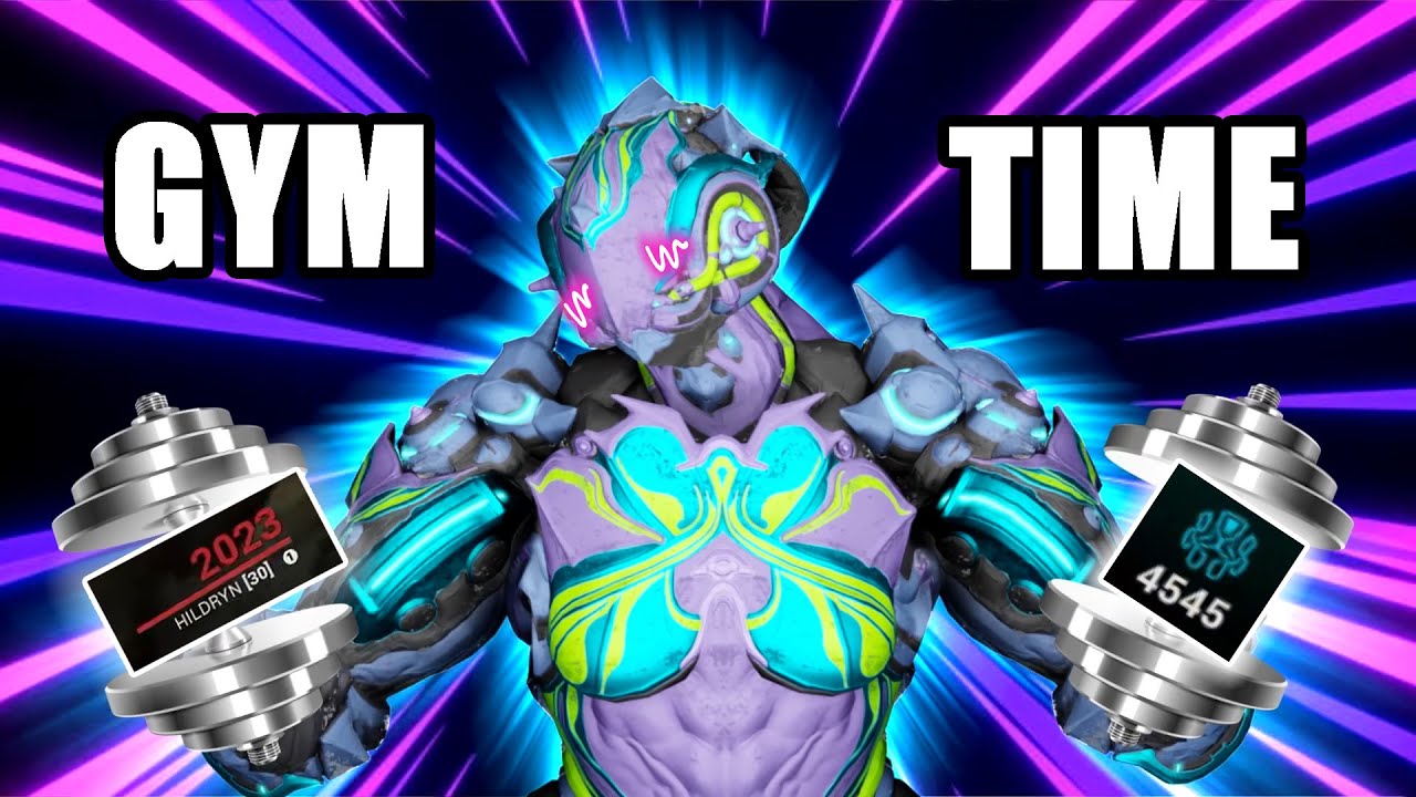Warframe -  6k Armor and 2k Health Hildryn. When Hildryn hits Gym