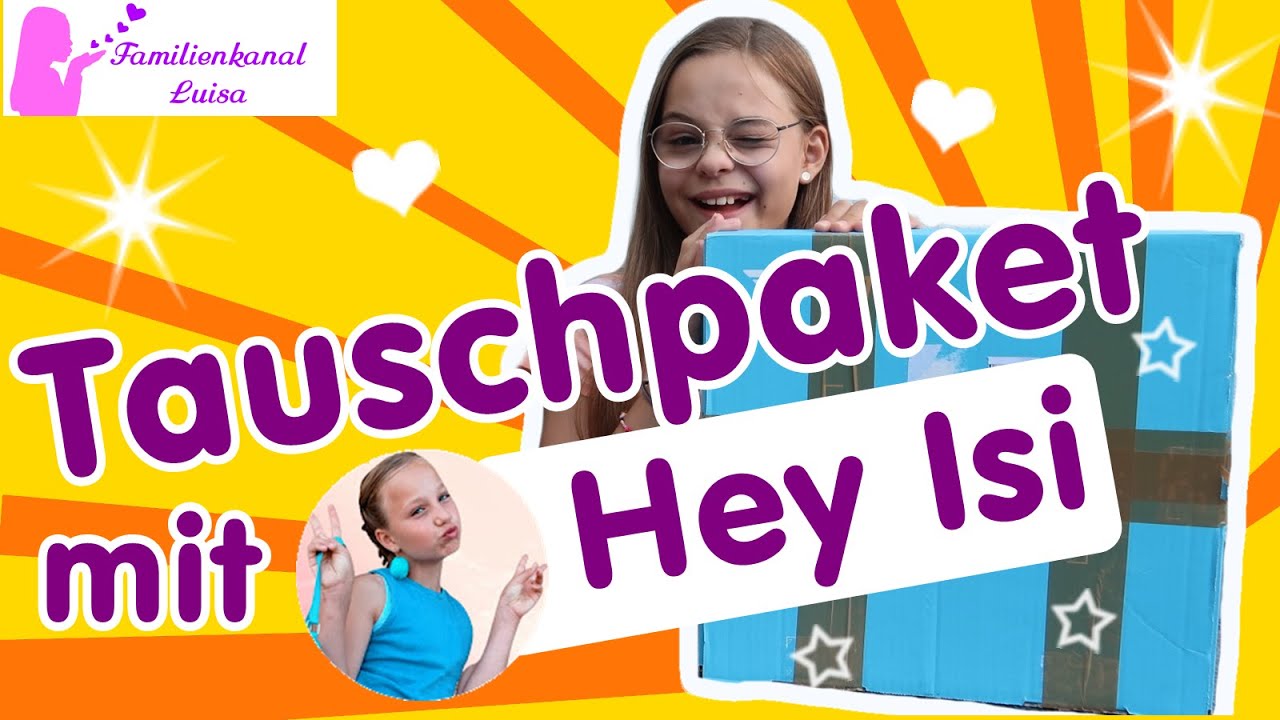 Tauschpaket mit HEY ISI