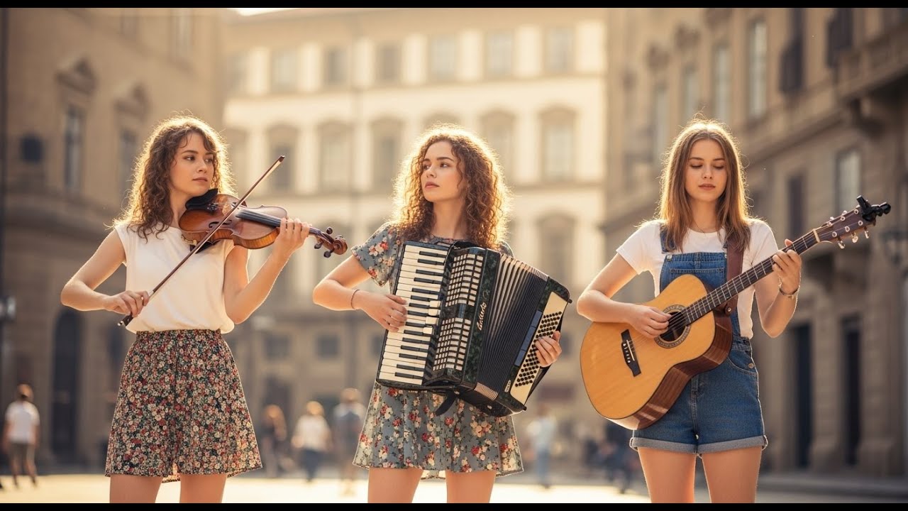 Flamenco Rumba Fusion!! Spanish Guitar, Violin & Accordion in Calm Romantic Mediterranean Sunset