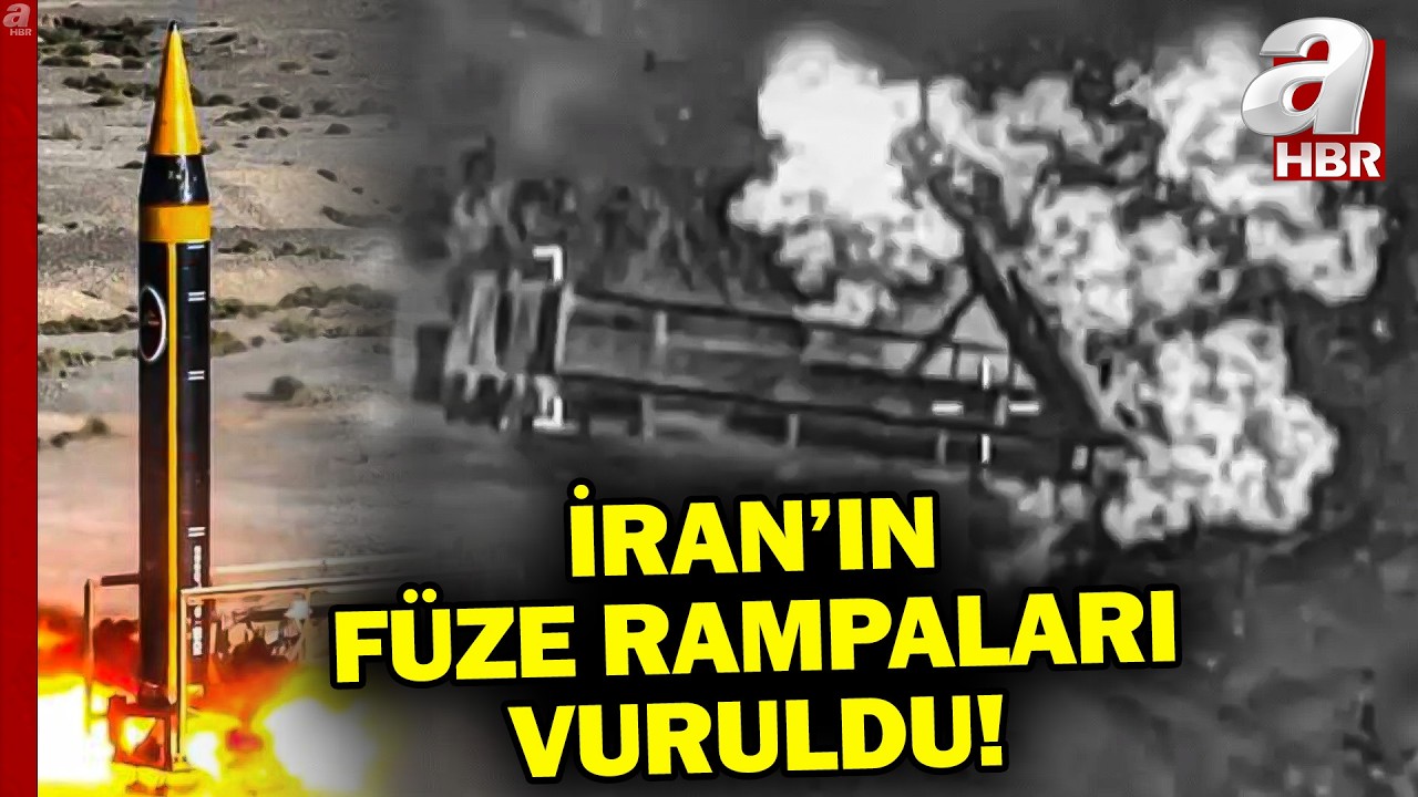 ABD, İran’ın füze fırlatma rampalarını vurdu! İşte O Görüntüler | A Haber