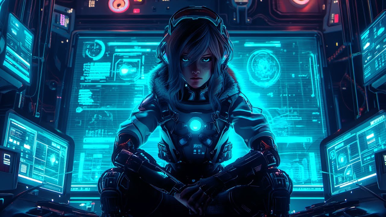 Dark Ambient × Industrial Techno × Hybrid Orchestral   Cyberpunk Music Mix  1 Hour BGM