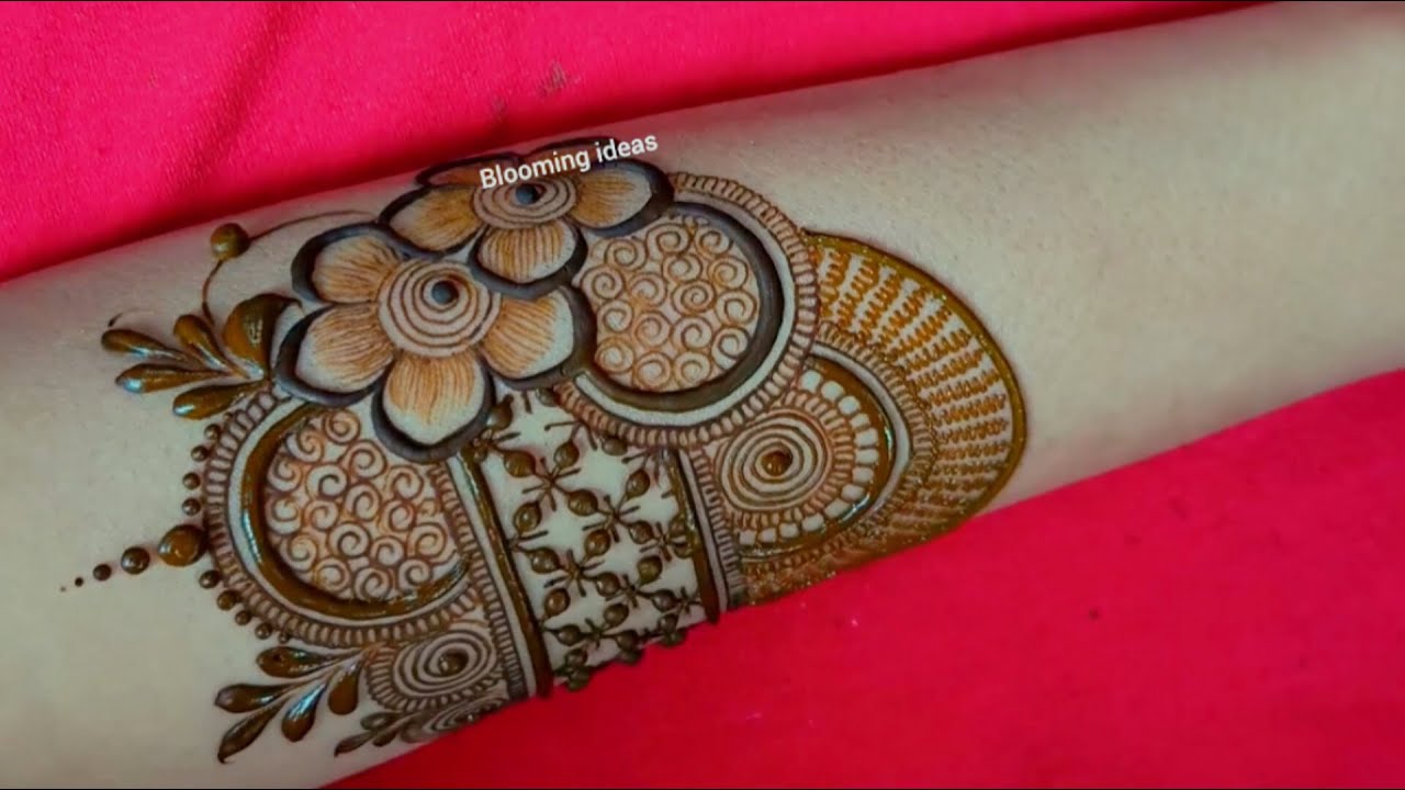 Eid special gorgeous mehndi design // Full hand bridal henna design // Latest unique henna art