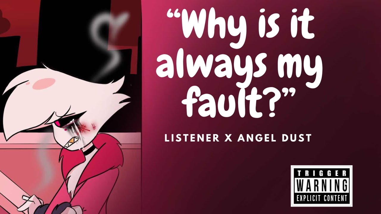 Angel Dust Vents to you about His Abuse || Listener x Angel Dust || Sensitive Topic Warning