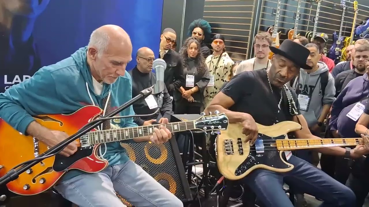 Marcus Miller Larry Carlton NAMM 2026 