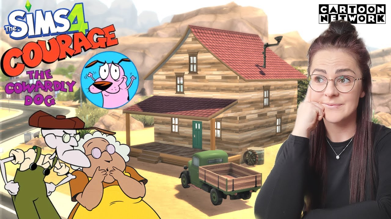 Courage the Cowardly Dog Home -NoCC - #thesims4 🐶