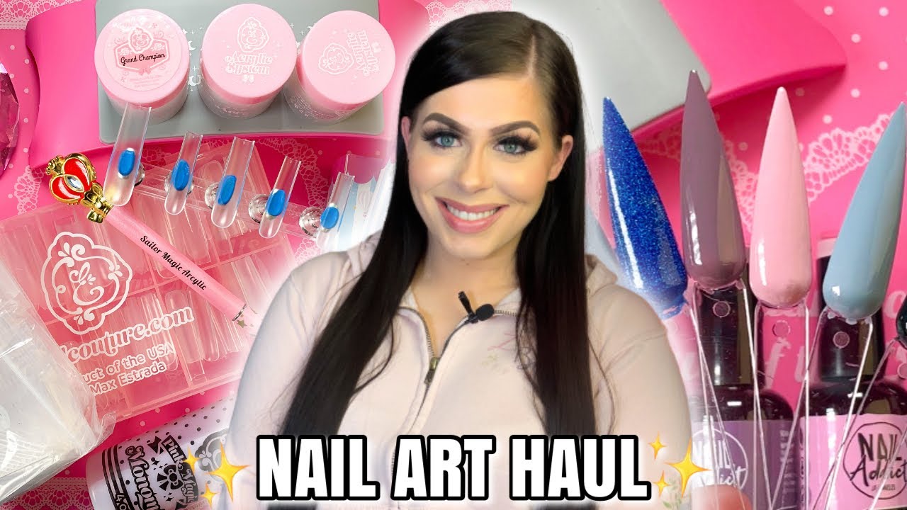 NAIL ART HAUL! Giving ENail Couture Another Try (is it worth it?) + NEW Nail Addict LA Gel Polishes
