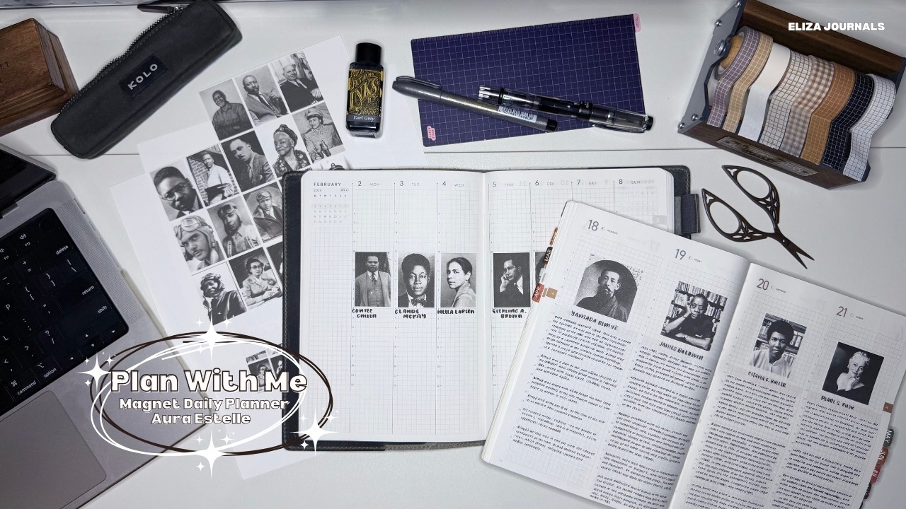 2026 Planner Goals + Research Journal Set up| Black History Month #planner #journal #read