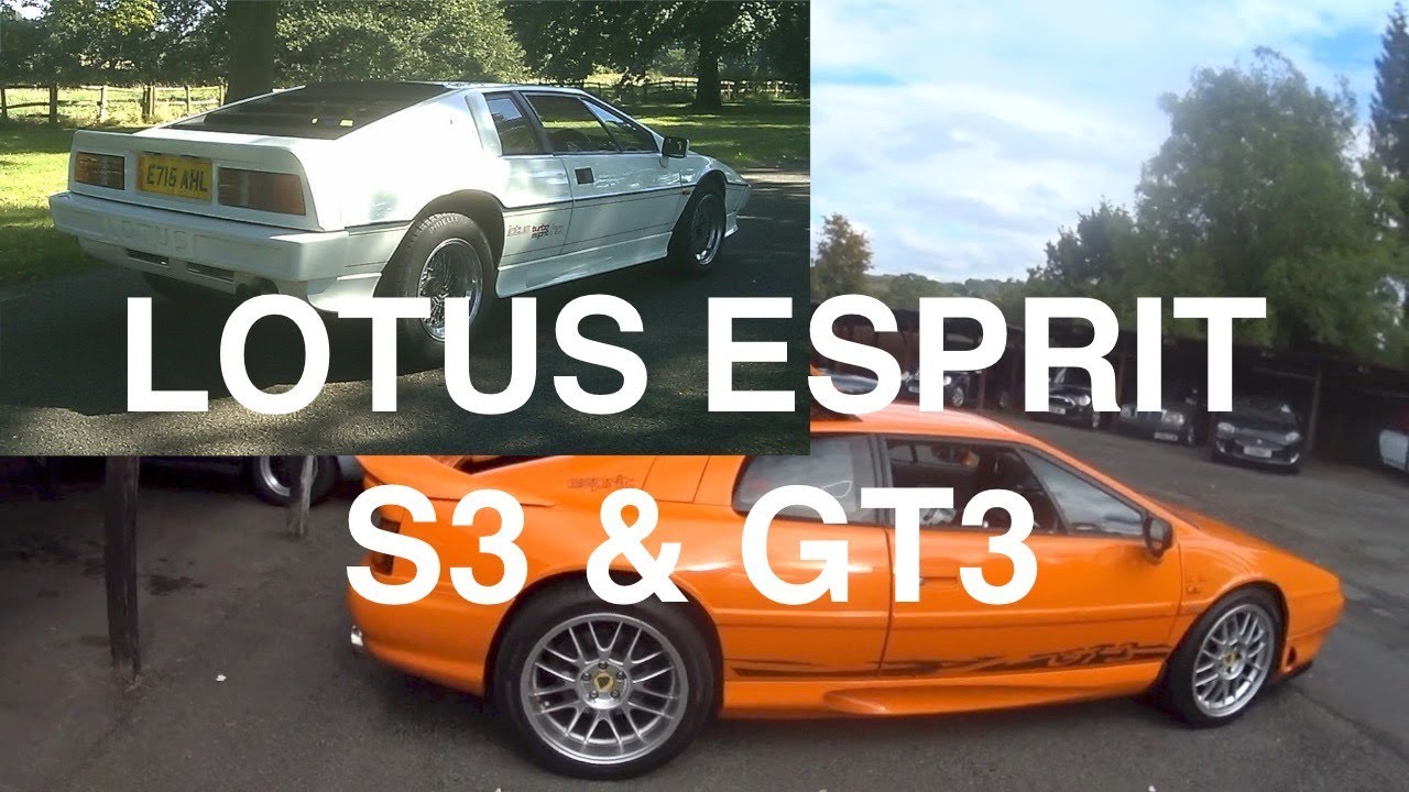 The Lotus Esprit Turbo HC (S3) and GT3: Owning and driving.