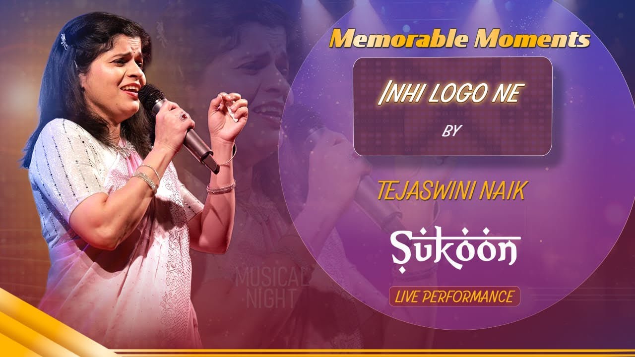 Inhi Logo ne( Pakeezah) Lata Mangeshkar. Live performance by Tejaswini Deo Naik