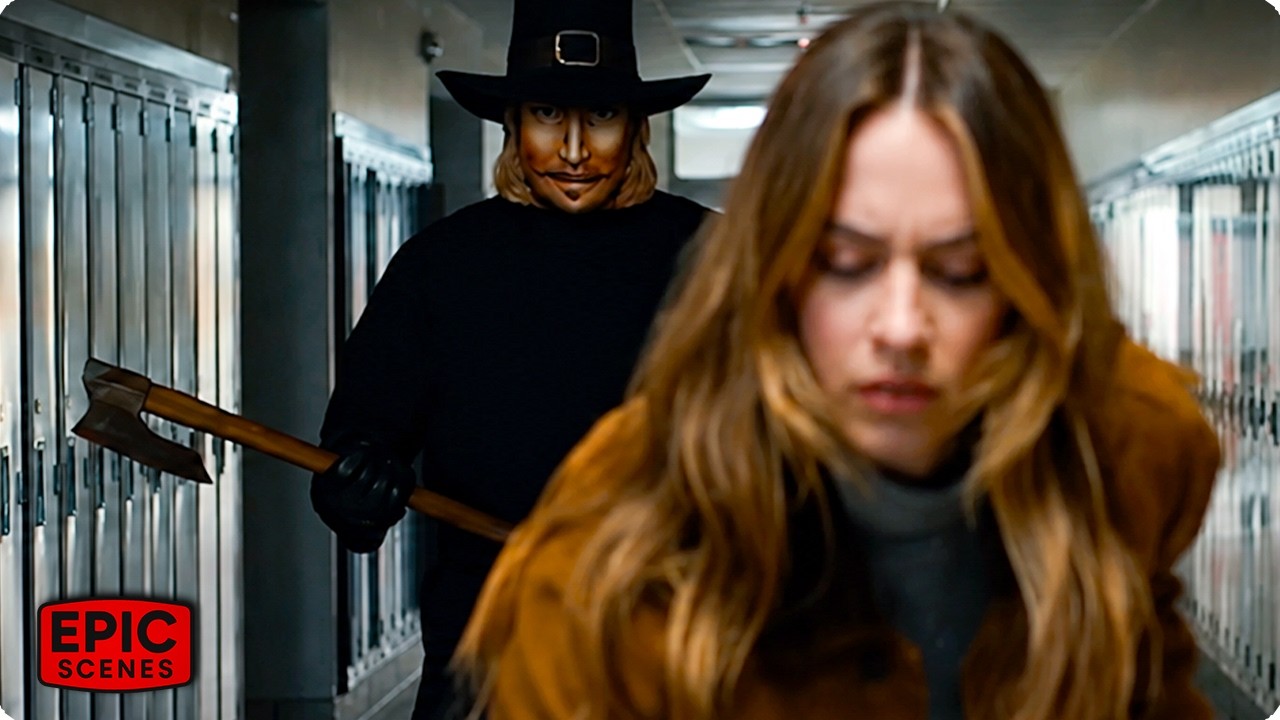 Jessica Stayed Late at School... Big Mistake | THANKSGIVING (Horror Clip)