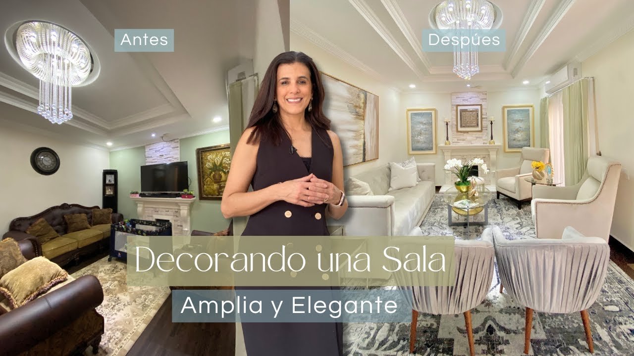 Ideas Para Decorar tu Sala con Chimenea: Amplia y Sofisticada | Makeover
