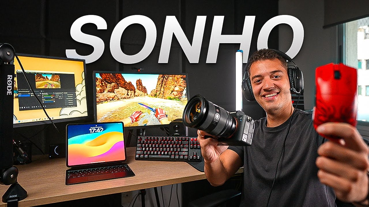 MEU SETUP DOS SONHOS PARA JOGAR E GRAVAR CS 2