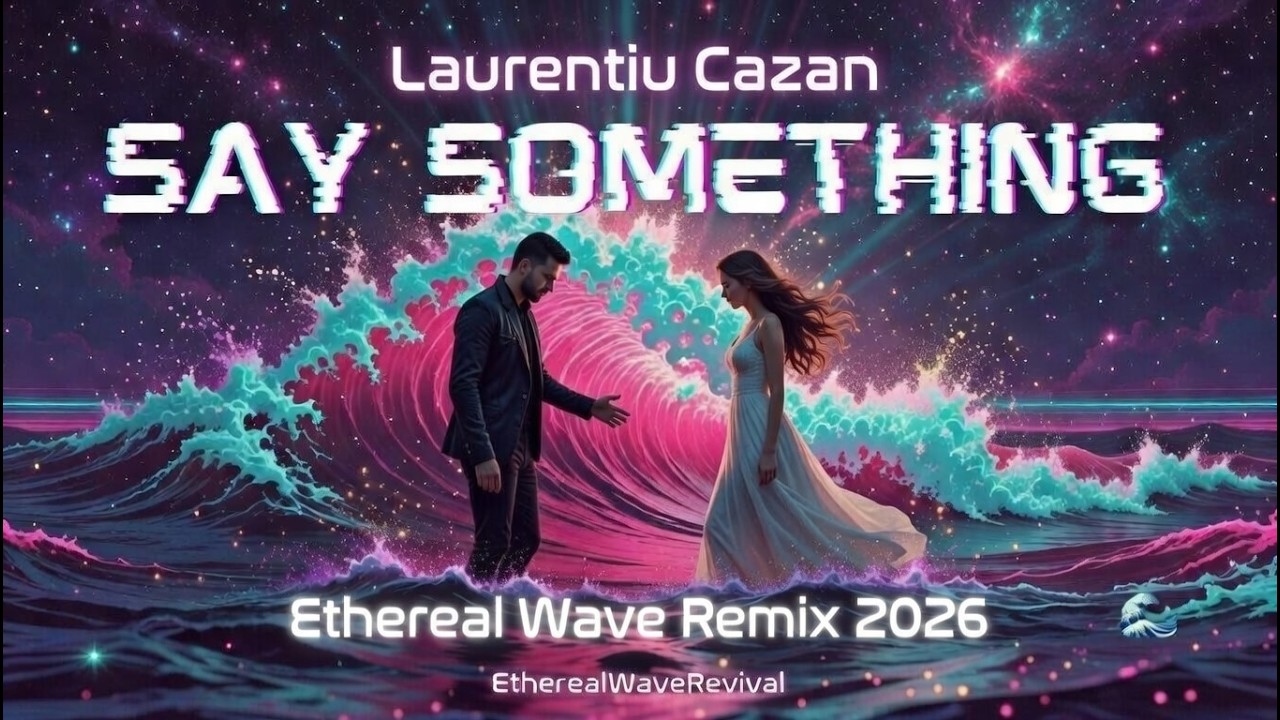 Laurentiu Cazan - Say Something (Ethereal Synth Remix 2026) | 90s Romanian Love Hit Revived