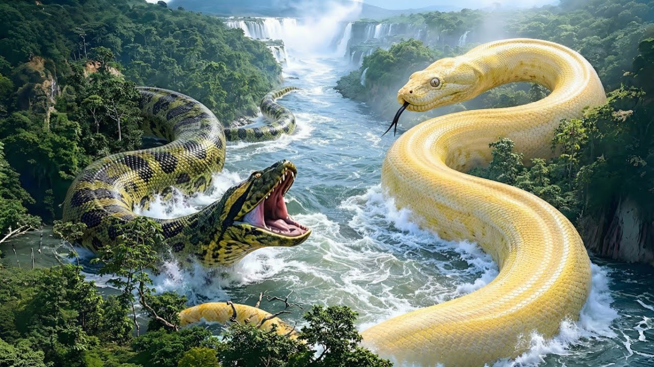 King Kong vs Titanoboa – The Deadly Canyon Escape