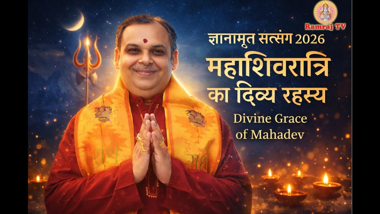 Live ज्ञानामृत सत्संग महाशिवरात्रि  का महात्म्य 2026 | Gyanamrit Satsang | Pandit Nilimp Tripathi Ji
