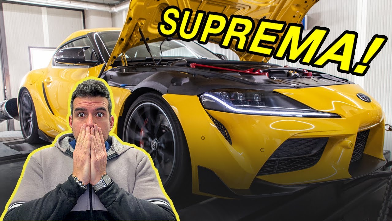 TOYOTA SUPRA 3.0 TURBO B58: STAGE2 INCREDIBILE! ORA &Egrave; PRONTA PER LA PISTA