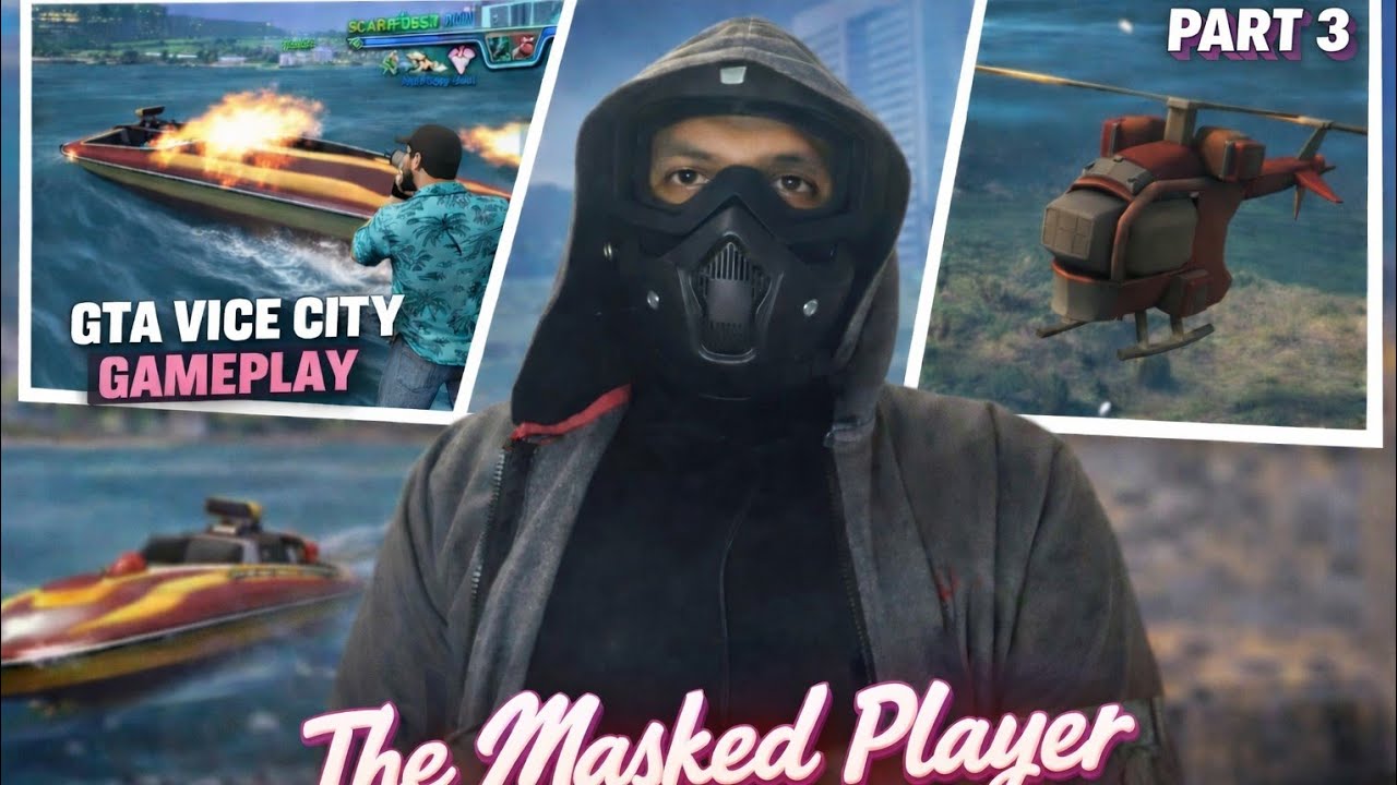 GTA Vice City Gameplay | Missions Completed Till The Fastest Boat 🚤 | The Masked Player