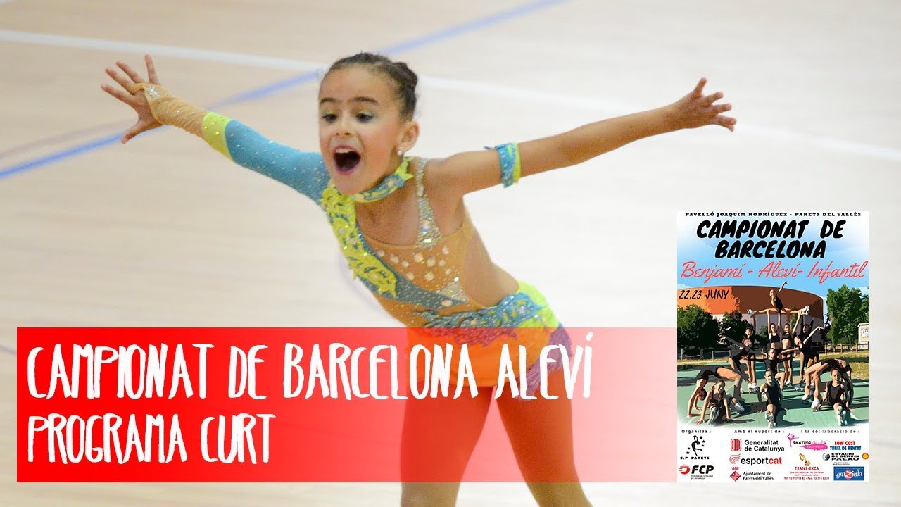 Campionat de Barcelona Aleví. Programa curt. 23 de Juny de 2018