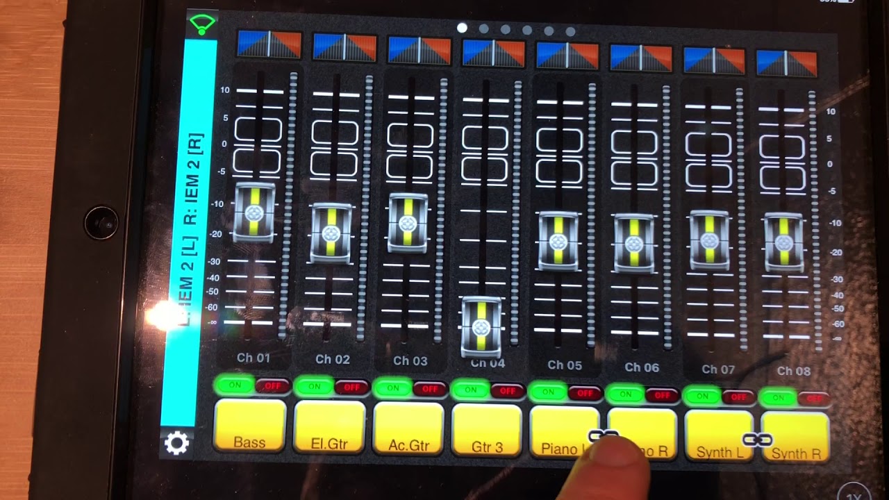 HCC Tutorial: Personal In Ear Monitor Mixing App (M32-Q)